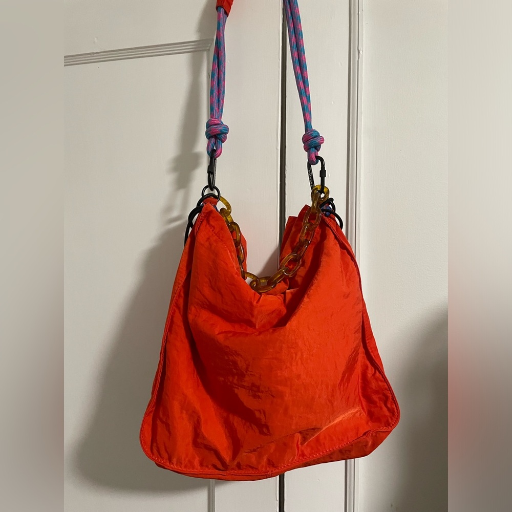 Red Rotunda Sant Hobo Bag